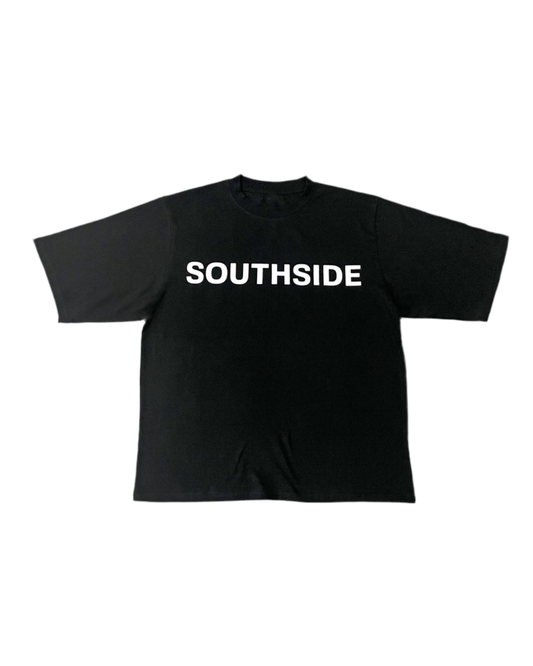 Southside Palm Tee -Black